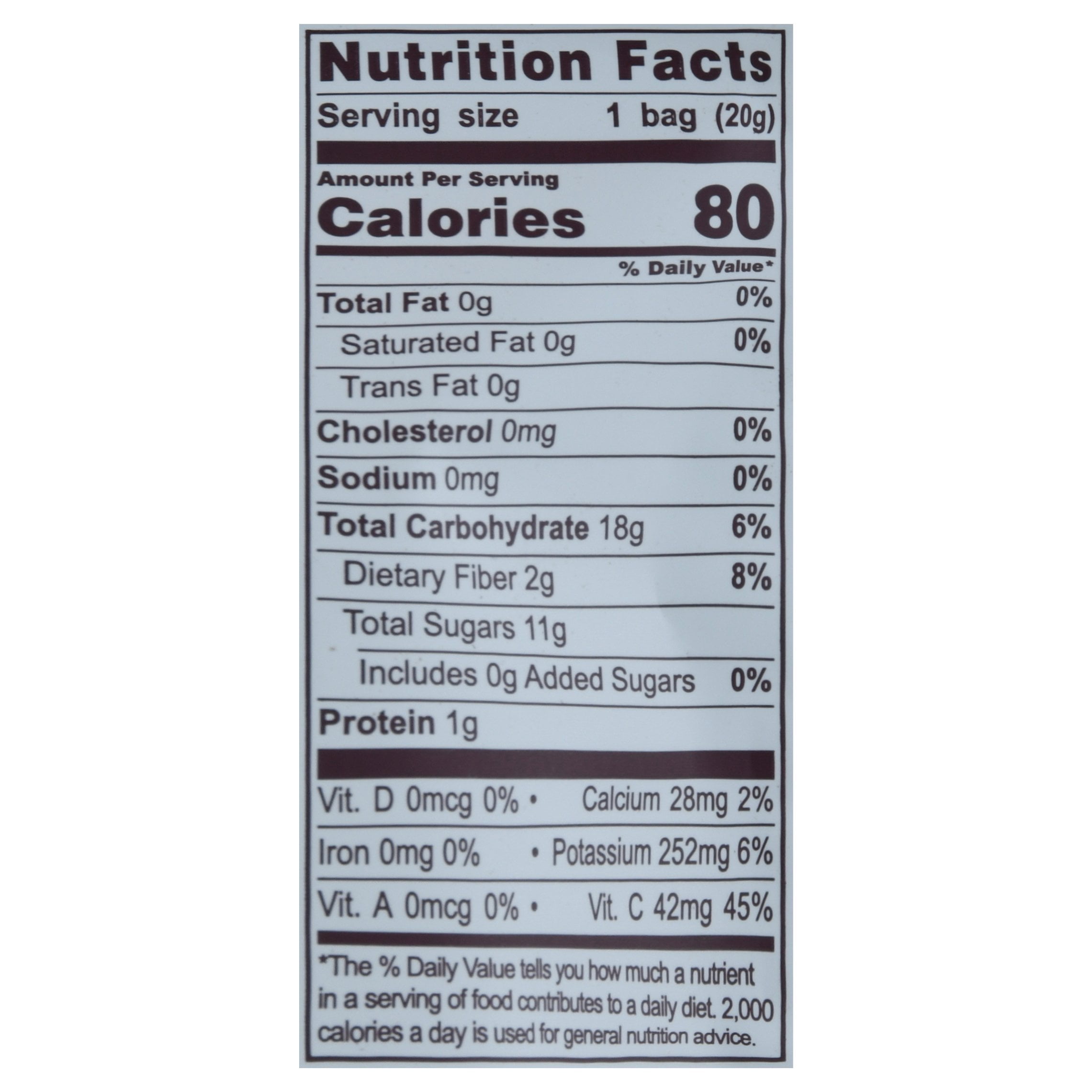 Natierra 00338626 Premium Freeze-Dried Strawberry - Pack of 8