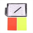 thumbnail image 2 of Red and yellow cards set for referee in football match, 2 of 8