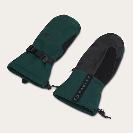 [FOS901290-7BC] MENS OAKLEY POWDER RIDGE MITTENS - HUNTER GREEN (HELMET)
