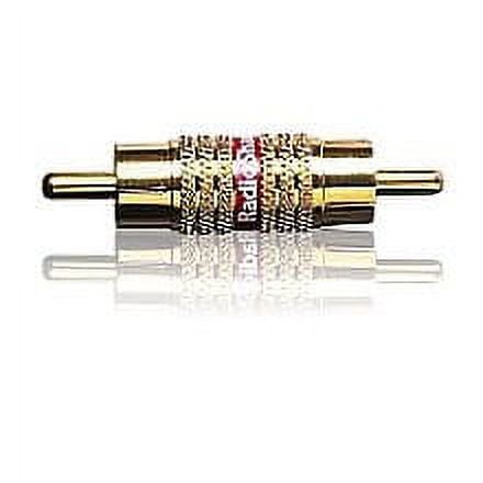 RadioShack - Phono Coupler -  RCA (Phono) Male to RCA (Phono) Male - Gold Series