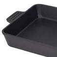 thumbnail image 3 of Bayou Classic 9 x 13 Inch Pre-Seasoned Cast Iron Cake Pan Bakeware Dish, 3 of 4