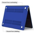 thumbnail image 6 of IBENZER 2022 2021 MacBook Air 13 inch Case M1 A2337 A2179 A1932 Plastic Hard Shell Case with Keyboard Cover for Apple Mac Air 13 with Touch ID (2018-2022), Royal Blue, W-AT13-RBL+1, 6 of 10