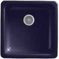 thumbnail image 4 of Kohler K-6587 Iron Tones 20-7/8" Drop In Single Basin Cast Iron Kitchen Sink - Sea Salt, 4 of 7