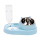 thumbnail image 2 of Comedero para mascotas Dispensador de agua automático y alimentador de alimentos Alimentador por gravedad para animales - Azul Salvador dispensador de agua para gatos, 2 of 8