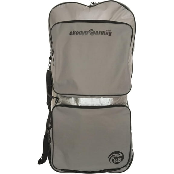 Double Padded Reflector Backpack Travel Bodyboard Wet/Dry Bag