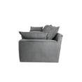 thumbnail image 3 of Sofa Nabu Kessa Muebles en color gris, 224 x 79 x 105 cm, Estructura de madera de pino, 3 of 5