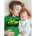 thumbnail image 3 of Tstars Big Brother Toddler Boys Shirt - Perfect Pregnancy Announcement & New Sibling Gift - High Quality Cotton T-shirt - 24M Green, 3 of 6