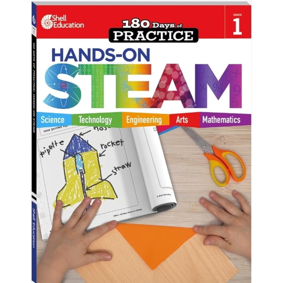180 Daysâ„¢: Hands-On STEAM: Grade 1 (Paperback)