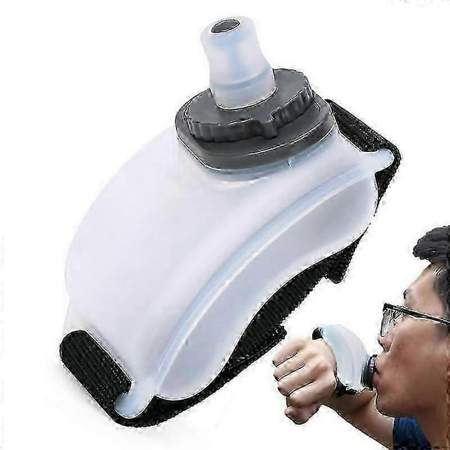 Water Bottle Wearable Hands-free Silicone Wrist Water Bottle Leakproof Running Sports Wrist Water Bottles For Running Accessory