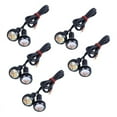thumbnail image 1 of 10 Pcs 12V 23mm Dual Color Switchback 4014 12 LED Drl Eagle Eye Daytime Light, 1 of 8