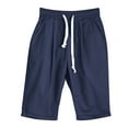 thumbnail image 3 of Mens Shorts Cargo Below the Knee Men's Golf Shorts with 8 Pockets 7" Inseam Water Resistant Quick Dry Flat Front Dress Shorts for Casual Work Travel, 3 of 5