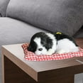 thumbnail image 6 of XIANXIAN Simulation Lovely Dog That Make Sounds Doll Cute Sleeping Plush Dog Puppy on Mat Stuffed Decorations,1Pcs Sleeping Dog with A Mat Great Gift, 6 of 6
