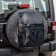 thumbnail image 2 of SZTXJ Spare Tire Trash Bag, Off-Road Spare Tire Trash Bags, Heavy Duty Truck Tailgate Trash Bag, Storage Bag for Jeep, Truck, SUV or Car 26.7 x 22 x 5, 2 of 5