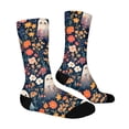 thumbnail image 5 of Men Women Halloween Printed Mid-Calf Socks Soft Breathable Stretch Comfort Fit Socks, 5 of 6