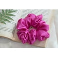thumbnail image 2 of SHOPCREW 6 Pcs Soft Silk Satin Hair Scrunchies for Women and Girls Ponytail Holder Thick Hair Bands Ties Accessories 4.5 Inches, 2 of 8