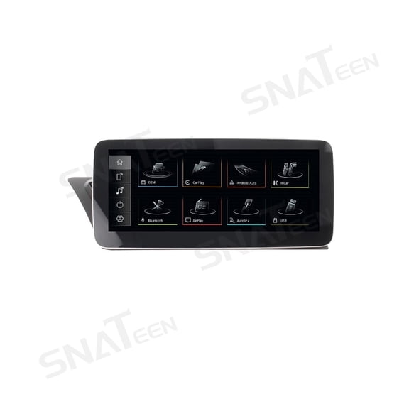 SNATEEN 10.25 inch Linux Carplay Screen/Radio/Multimedia Player for Audi A4L/A5 2009-2016 Universal Car Navigation/GPS Upgrade Headunit Display 1080P Touch Screen Replace System