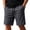 Black, variant on Men's Cotton Blend Drawstring Shorts Lightweight Quick Dry Athletic Workout Gym Running Casual Summer Sports Shorts for Men