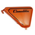 thumbnail image 5 of Norton Commando Roadster 850 Side Panel Steel Orange Painted, 5 of 5