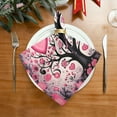 thumbnail image 2 of GZHJMY Valentine's Day Love Cloth Napkins 4 Pack - 20x20In Soft Washable Dinner Napkin Home Decor Napkin for Dinners Weddings Cocktail Kitchen Decorative Washcloths, 2 of 7