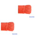thumbnail image 3 of Langgg Color Hemp Rope Roll Making Tool 100 Cotton rope colorful twine macrame cord string thread Handmade String accessory DIY cord Orange 5mm x 10m 2Set, 3 of 6