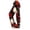 Red, variant on Zydvens Women's Halloween Pajama Pants - High Waisted Wide Leg Lounge Pants with Pockets - Elastic Drawstring Soft Sleepwear PJ Bottoms - Spooky Skeleton Ghost Pumpkin Printed Lounge Underwear S-3XL