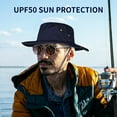 thumbnail image 6 of Sun Hats for Men Women Boonie Hat Foldable Fishing Hat UPF 50+ Bucket Hat for Fishing Hiking Garden Safari Beach, 6 of 6