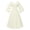 Beige, variant on TAIAOJING Style Off Shoulder Ruffle Long Sleeve Dress For Women Retro Vintage Court Doll Collar