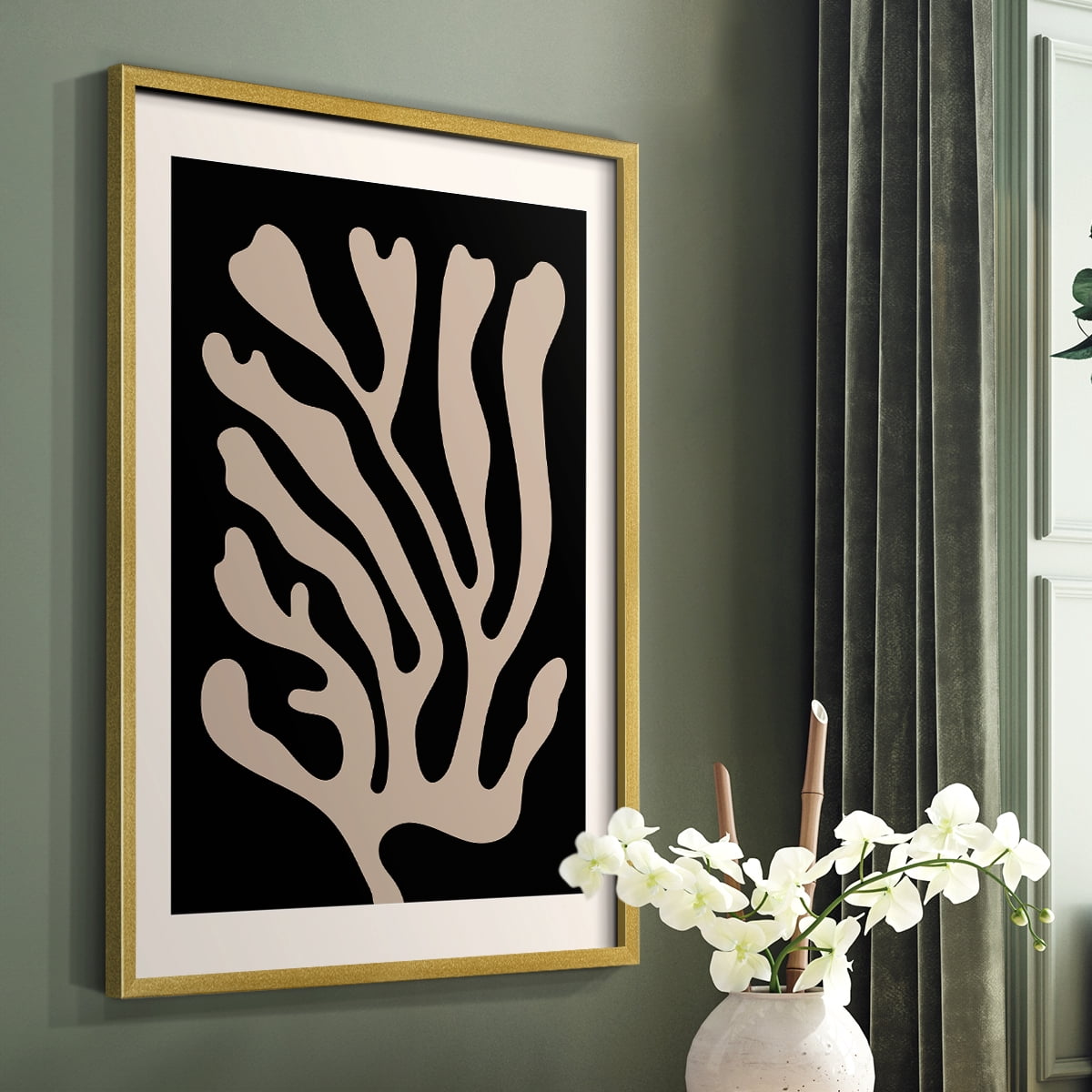 Matisse CCXXXI in Solid Wood 11 x 14 Framed Print