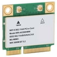 thumbnail image 2 of Tarjeta Wifi, Tarjeta de red inalámbrica Tarjeta de red para computadora portátil 2.4G/5G Tarjeta inalámbrica construida para precisión, 2 of 9
