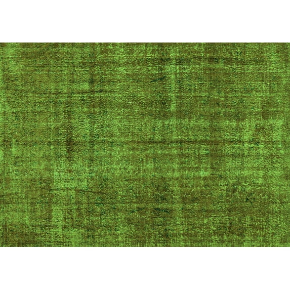 Ahgly Company Indoor Rectangle Persian Green Traditional Area Rugs, 3' x 5'