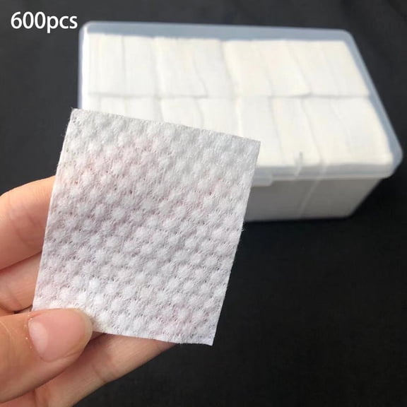 600pcs Thin/Pearl Disposable Tattoo Facial Makeup Remover Cleansing CottonsClean Cotton Pads Microblading Supplies Soft