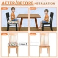 thumbnail image 4 of Dznils Asiento Booster para Mesa de Comedor, con Hebillas de Seguridad, Fondo Antideslizante, Bola Blanca, 4 of 11