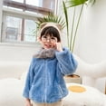 thumbnail image 5 of jsaierl Baby Boys Girls Bear Ears Shape Fleece Long Sleeve Jacket Sweatshirt Outwear, 5 of 8