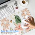 thumbnail image 4 of Long Mouse Pads for Desk,Pioneer Flower Floral Print Pattern Desk Mats on Top Of Desks, Desk Mouse Pad Extra Large with 3mm Non-Slip Base and Stitched Edge for Gaming,Office,Work,Home 31.5"x15.7", 4 of 6
