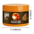 thumbnail image 3 of Gel hidratante bronceador, crema bronceadora de masaje, 150 ml, 3 of 4
