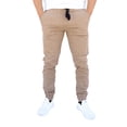 thumbnail image 1 of Jogger de gabardina John Silver Corte skinny color caqui, 1 of 2