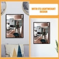 thumbnail image 3 of Raindrops Modern Simplicity Aluminum Frame Hanging Photo Frame For Home Decor 1Pack, 3 of 7