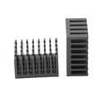 thumbnail image 4 of 100 Piezas Radiador de Aluminio Negro Radiador Disipador de Disipador de 20 mm X 20 mm X 10 mm, 4 of 9