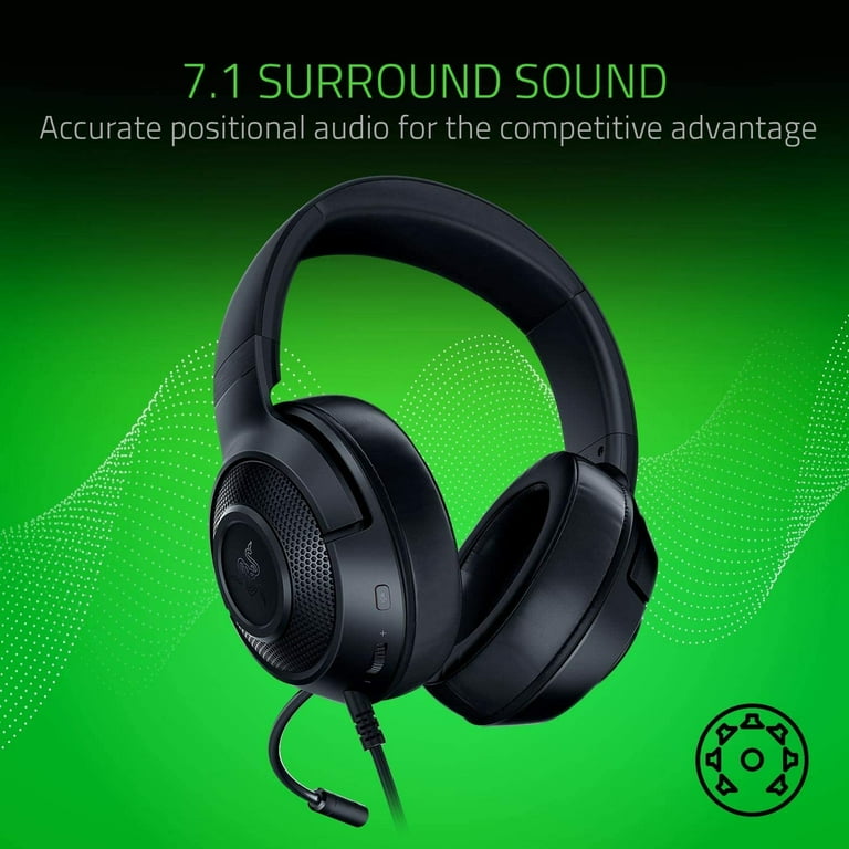 Razer kraken x 7.1 virtual surround sound gaming headset hotsell