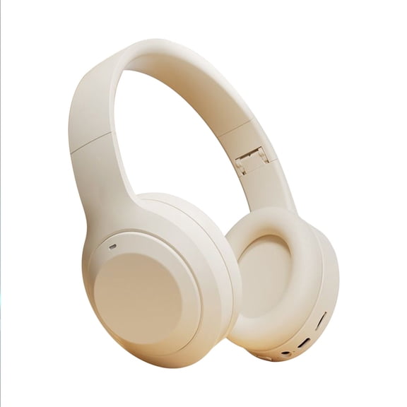 Bluetooth Headset, Wireless Headset with Noise Cancelling Microphone & Mic Mute, 55Hrs Working Time On Ear Bluetooth V5.3 Headphones for Cell Phones Laptop Computer