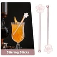 thumbnail image 3 of Mutably 2Pcs Drink Swizzle Sticks Multi-function Stirring Sticks Creative Glass Cocktail Stirrers Adorable Stirrers, 3 of 10