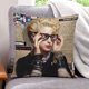 thumbnail image 1 of Madonna Fundas de almohada de terciopelo con tema, regalos de funda de almohada, decoración para el hogar, cojín de lanzar, regalo de cumpleaños para fans y parejas. 45cm x 45cm., 1 of 6