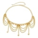 thumbnail image 4 of Cadena de cintura para mujer, cadena de Metal, cinturón decorativo, pantalones, cadena, cinturón, joyería para el cuerpo, 4 of 10