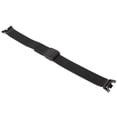 thumbnail image 2 of Correa de reloj de repuesto ajustable Cierre plegable transpirable Correa de reloj de acero inoxidable de liberación rápida para Mi Band 8 Negro, 2 of 10