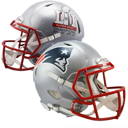 - Riddell New England Patriots Super Bowl LI Champions Revolution Speed Authentic Football Helmet