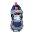 thumbnail image 5 of Hot Wheels Monster Trucks Toddler Boys' Light-Up Sneakers - Demo Derby - Blue, Gray & Orange, Size 10, 5 of 8