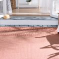 thumbnail image 4 of SAFAVIEH Courtyard Naomi Geometric Indoor/Outdoor Area Rug, Beige/Red, 2' x 3'7", 4 of 6
