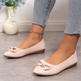 thumbnail image 7 of Hessimy Women's flats with knot front Cute Ballet Flats for Women Casual or Dressy shoes for women Comfortable flats womens shoes(Z02-Beige,7.5), 7 of 7