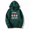 thumbnail image 2 of Pompotops Sweat à Capuche Imprimé de Noël pour Hommes, Manches Longues, en Solde, 2 of 5