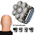 thumbnail image 1 of MesaSe Rasoir Électrique pour Tête et Cheveux - Freebird - Rasoir Sans Fil à 7 Têtes de Coupe, Humide/sec, Tête de Mort, Étanche, avec Lames Rotatives, 1 of 8